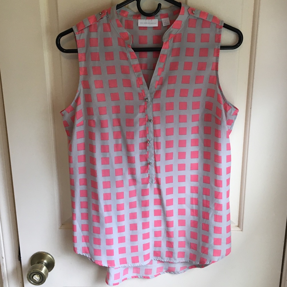 New York & Company Patterned Tank